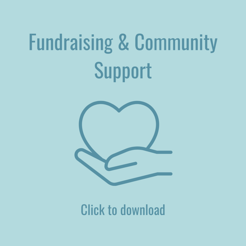 Fundraising for Community Support
