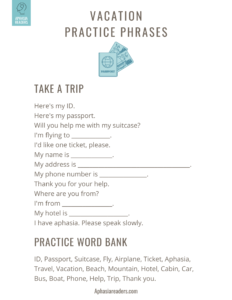 Travel Functional Phrases