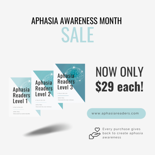 Aphasia Readers Sale
